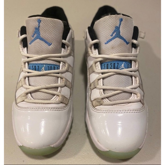 Jordan Other - Nike Air Jordan 11 XI Retro Low PS Columbia White Legend Blue 505835-117 Sz 2.5Y